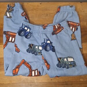 Garanimals Construction Trucks Print Boys Sweatpants Size 5T